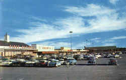 Shopping Center, Falmouth Postcard