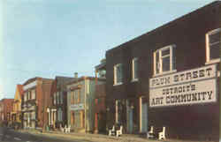 Plum Street Art Community Postcard