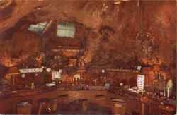 Interior Of Eternal Tree House Postcard