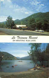 Le Trianon Resort, Star Route Ukiah, CA Postcard Postcard