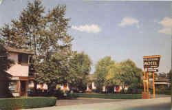 Pelissier Motel, 1875 Mendocino Ave Santa Rosa, CA Postcard Postcard