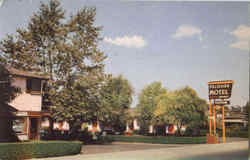 Pelissier Motel, 1875 Mendocino Ave Postcard