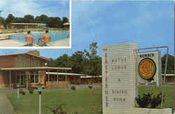 The Easterner Motor Lodge Postcard