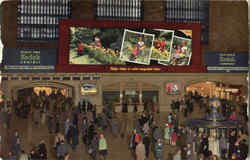 The Colorama in Grand Central Station Postcard