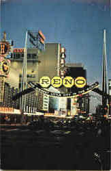 Reno Nevada Postcard Postcard