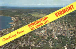 Greetings From Burlington Vermont Postcard Postcard