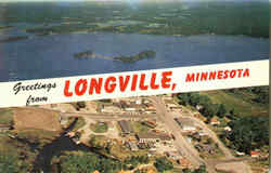 Greetings From Longville Minnesota Postcard Postcard