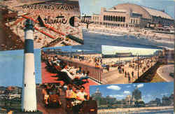 Greetings From Atlantic City Postcard