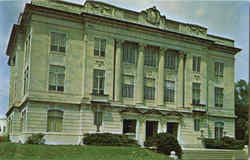 Brown County Court House Hiawatha, KS Postcard Postcard