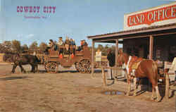 Cowboy City Postcard