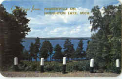 Greetings From Prudenville Michigan Postcard Postcard