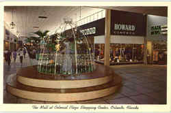 The Mall At Colonial Plaza Shopping Center Orlando, FL Postcard Postcard