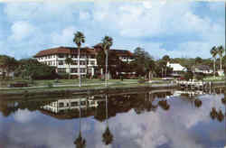 Lavin New Smyrna Beach Hotel Florida Postcard Postcard