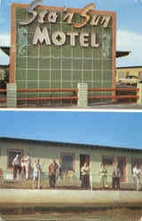 Sea's Sun Motel Postcard