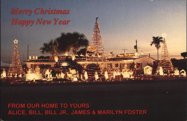 Merry Christmas and Happy New Year From the Fosters Hollywood Florida