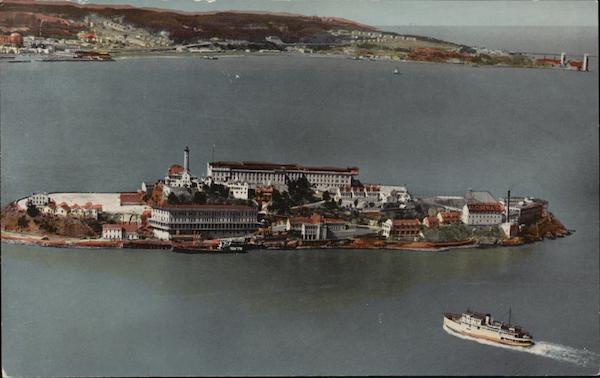 Alcatraz Island, San Francisco Bay California