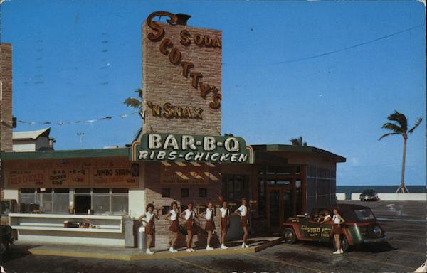 Scotty's Drive-In Bar-B-Q Miami Beach Florida