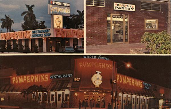 Pumperniks Restaurant Miami Beach Florida Theodore