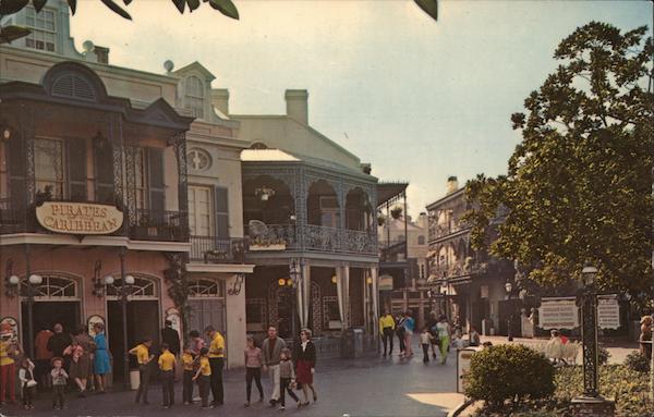 New Orleans Square Disney