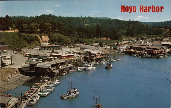 Noyo harbor Fort Bragg California