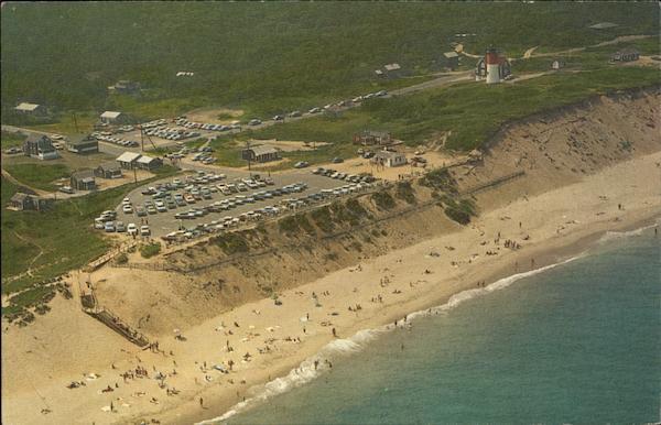Nauset Beach and Light, Eastham on Cape Cod Massachusetts
