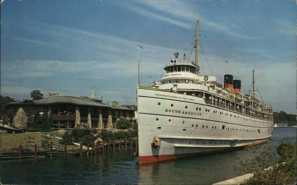 Georgian Bay Line - S.S. South American Great Lakes Cruises