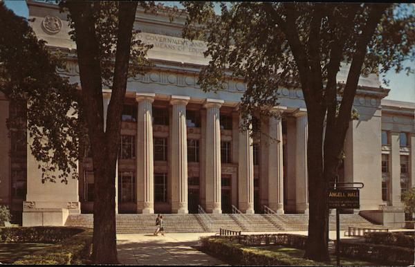 Angell Hall, The University of Michigan Ann Arbor Larry Witt
