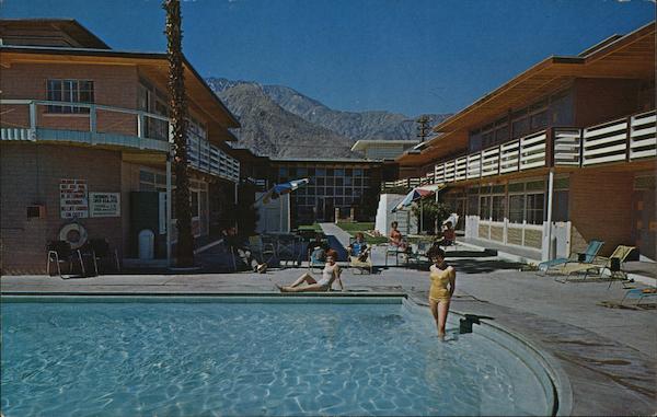 Palm Springs President Hotel and Jack London's Restaurant California
