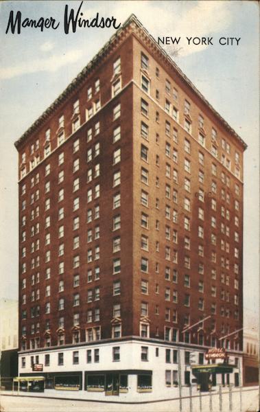 manger windsor hotel new york