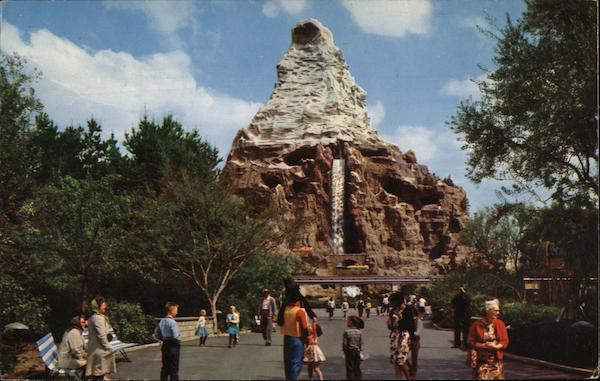 Matterhorn Mountain, Disneyland Anaheim California