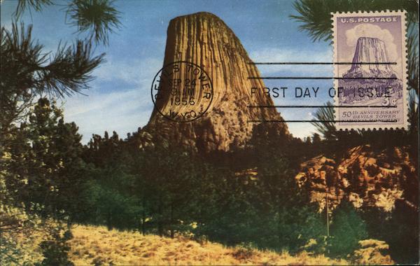 The Devil's Tower Wyoming Josef Muench