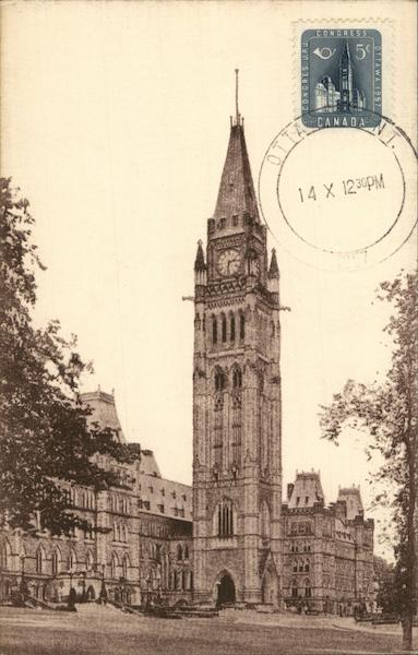 Parliament Building Ottowa ON Canada Ontario