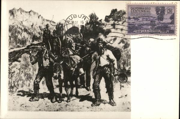 California Gold Centennial, 1848-1948 Maximum Cards