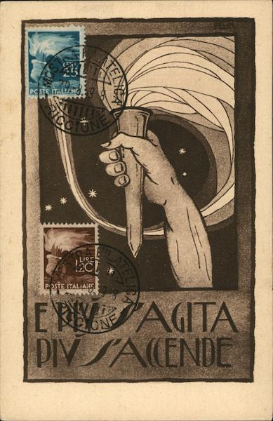 Epiv S'Agita Div S'Accende: First Day Cover France