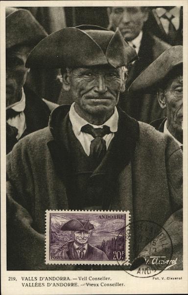 Valls d'Andorra - Veil Conseller Maximum Cards