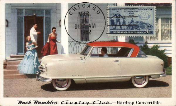 Nash Rambler Country Club - Hardtop Convertible Cars