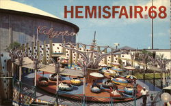1968 World's Fair - Hemisfair, San Antonio TX Postcard