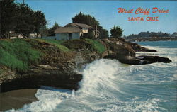 West Cliff Drive Santa Cruz, CA Postcard Postcard Postcard