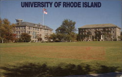 University of Rhode Island - Quadrangle Kingston, RI Postcard Postcard Postcard