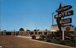 The Heritage Motel Postcard