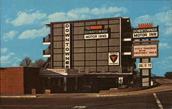Downtowner Motor Inn Postcard