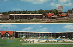 Howard Johnson's Motor Lodge Perry, GA Postcard Postcard Postcard