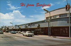 Hi from Surfside Florida Postcard Postcard Postcard