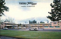 Yakima TraveLodge Postcard