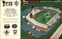 Tyee Motor Inn Postcard