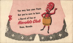Harold's Club Reno, NV Postcard Postcard Postcard
