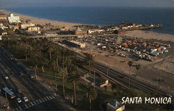 Santa Monica Pier California Postcard Postcard Postcard