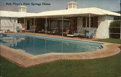 Bob Hope's Palm Springs House California Postcard Postcard Postcard