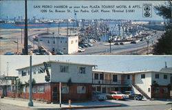 Plaza Tourist Motel Postcard