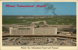 Miami International Airport Florida Postcard Postcard Postcard